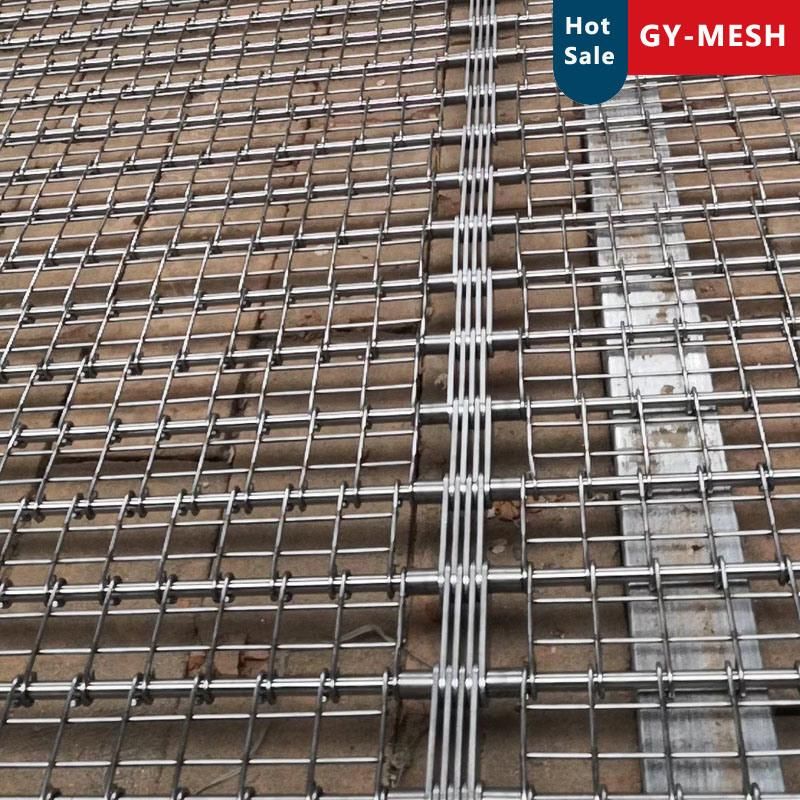 Stainless Steel Conveyor Belt Mesh / Stainless Steel Woven Mesh/ Metal Conveyor Belt Wire Mesh Manufacturer