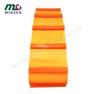 Factory Direct Selling High Quality Yellow PVC Conveyor Belt Non-Slip Yellow PVC Conveyor Belt with Guide Bar