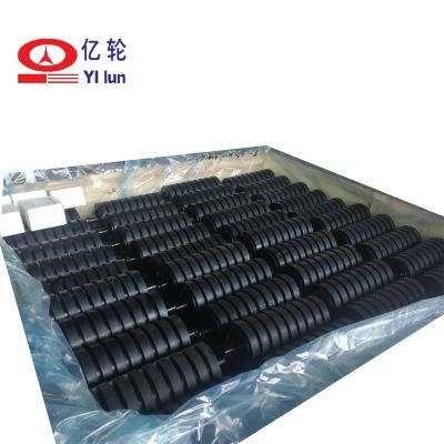 Black Conveyor Roller Impact Roller Belt Conveyor Idler