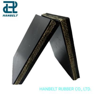 Ep/Nn Rubber Fabric Conveyor Belt Polyester Conveyor Belt for Bulk Material Handling