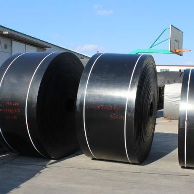 Ce Standard Flame Resistant Pipe Rubber Conveyor Belt for Port