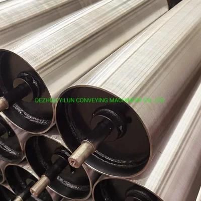 High Quality Mining Industry Rubber Cover Conveyor Pulley