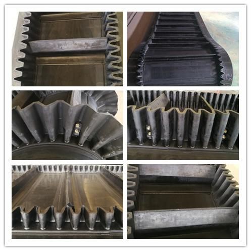 Corrugated Rubber Conveyor Belt for Mining