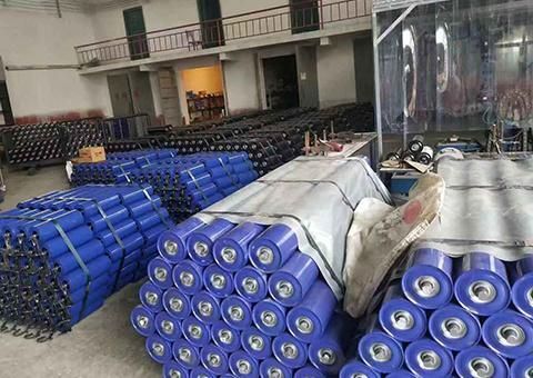 Industrial Heavy Duty Steel Conveyor Idler Roller