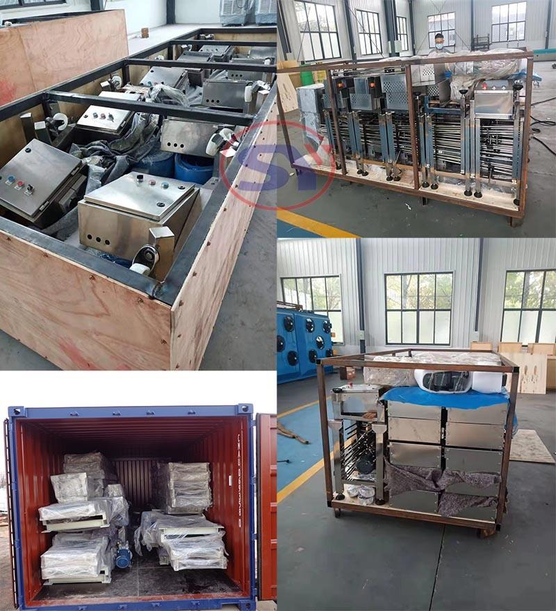 Motorized Industrial Steel Roller Conveyor for Carton Packages Pallets Roller Bed Table Conveyor