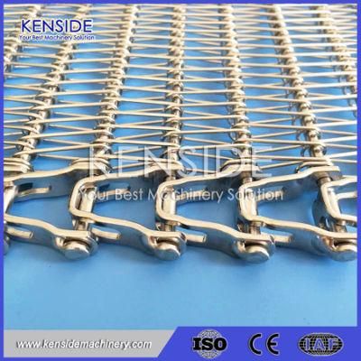 Stainless Steel Belting Spiral Conveyor Belt for Food Plants, Food Machines