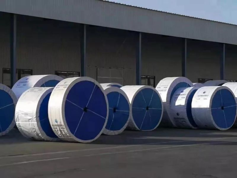 Conveyor Rubber Belt Used in The Cement Plant in Chile