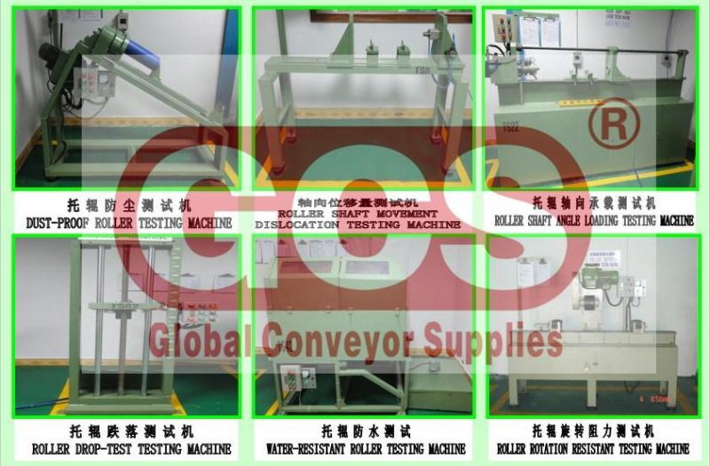 Roller Conveyors Gravity Rollers in Heavy Conveyor Gcs/Rkm Carry Roller for Steel Trough Idler Belt Conveyor
