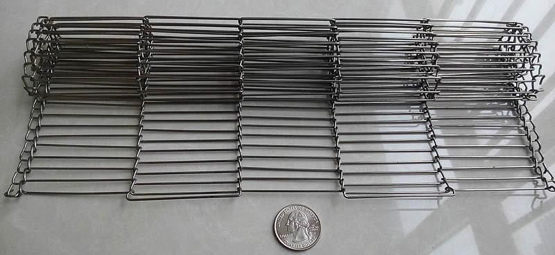 304 316 Stainless Steel Flat Flex Wire Mesh Belt