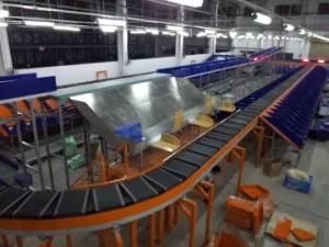 Ring Cross Belt Sorting Conveyor High Speed Cross Belt Sorting System Equipment Factory Price Direct Selling