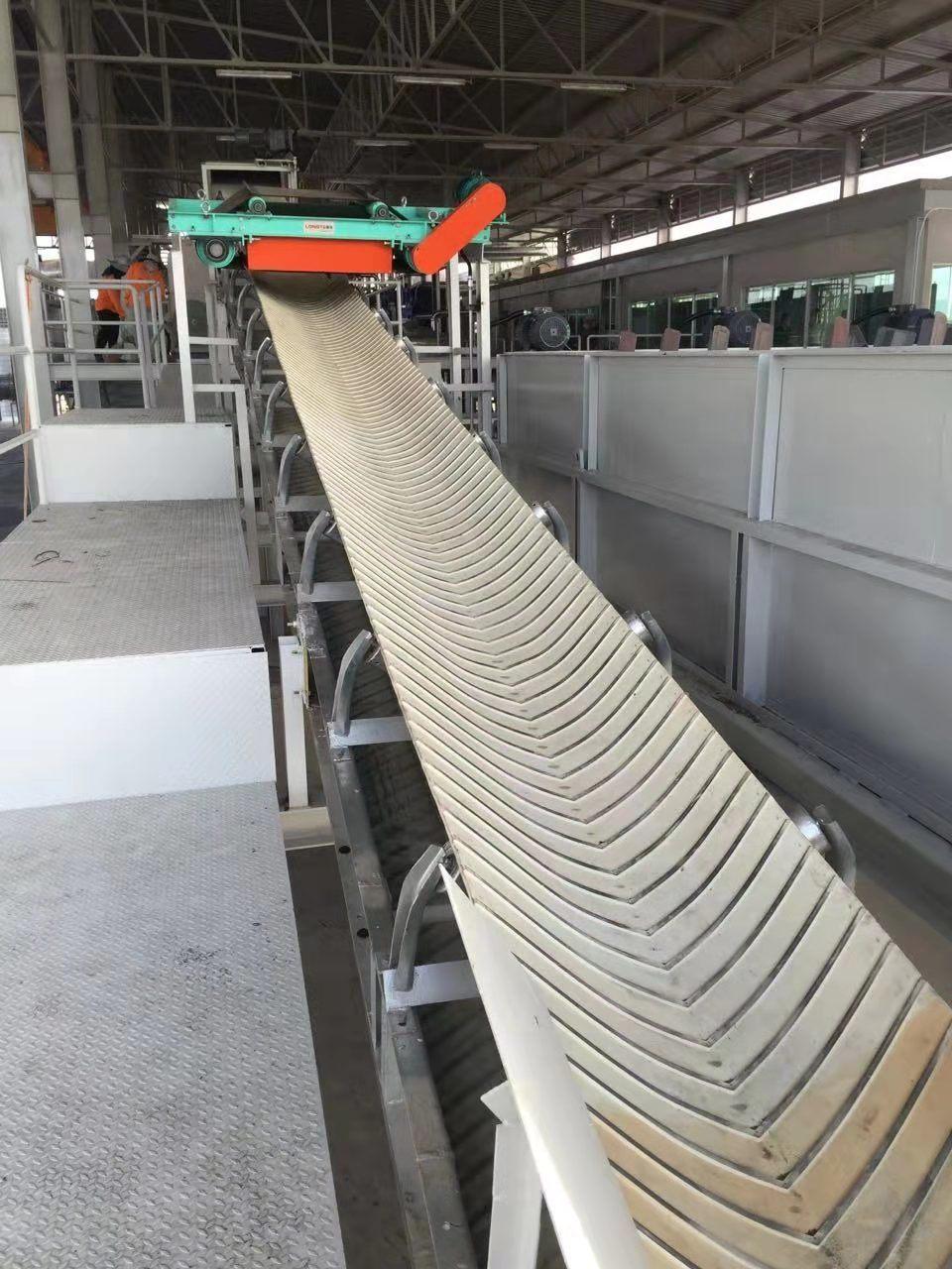 Feeder Track Stacker Crawler Type Portable Belt Conveyors on Chain Mobile Stacker Conveyor From China