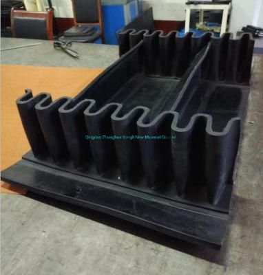 High Angle Inclined Sidewall Conveyor Belt for Steel Plant India