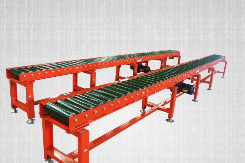 Straight Gravity Roller Conveyor for Transport Materials