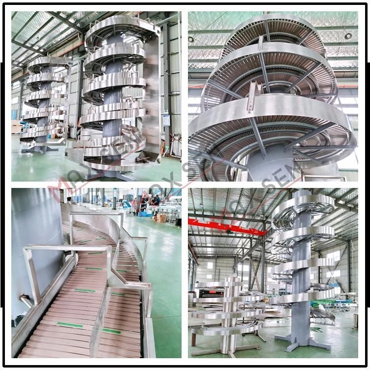 Hot Sale Modular/Roller Vertical Spiral Conveyor for Warehouse