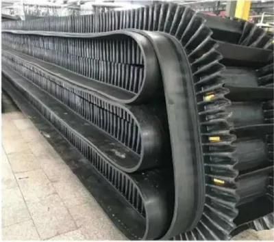 Hot Sale Corrugated Sidewall Conveyor Belt for Steep Inclination Angle