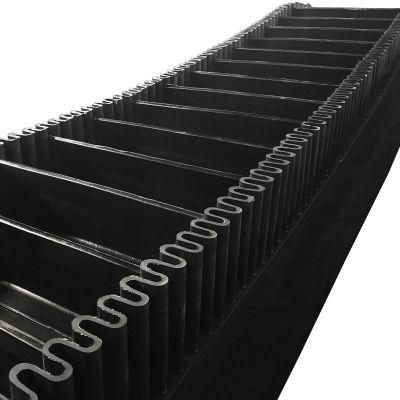 Baopower Industrial Corrugated Sidewall Pocket Rubber Conveyor Belt