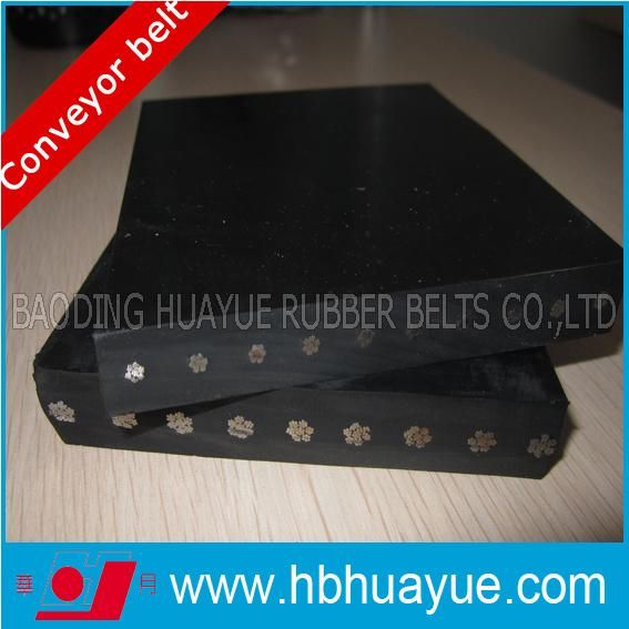 Quality Assured St Steel Cord Rubber Conveyor Belt (ST630-6300) Huayue China Well-Known Trademark