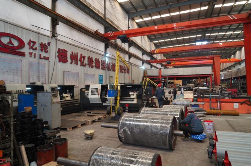 China Manufacture Supplier Discharging Into Truck Used Concrete Unloading Flat Belt Conveyor Conveyor Concrete