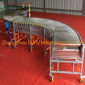 Stainless Steel Roller Line Flexible Conveyor for Automatic Production Line