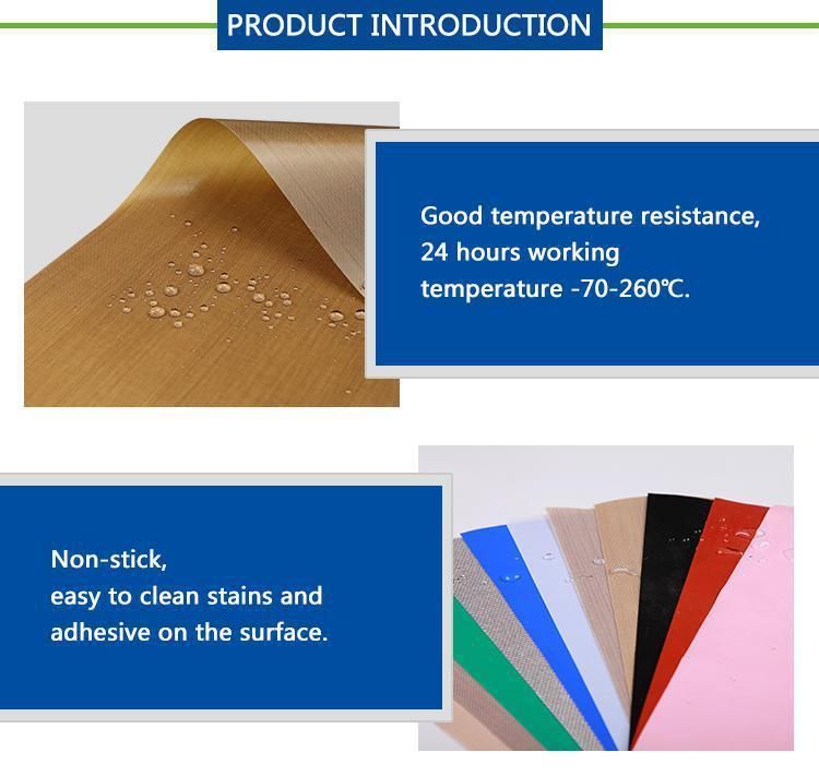 Customized Size PTFE Product Sheet Fabric Seamless Transmission Conveyor Belt
