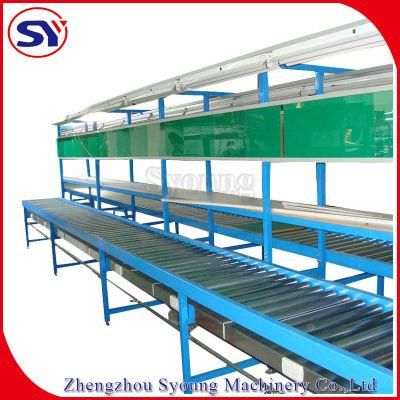 Industrial Roller Bed Table Conveyor for Consumer Goods Face Mask Electronic Assemblly Line