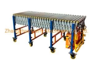 Reasonable Price Motorized Curved Incline Conveyor for Carton Tranpostation