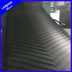 Open/Closed V Type Pattern Chevron Ep Fabric Rubber Conveyor Belt