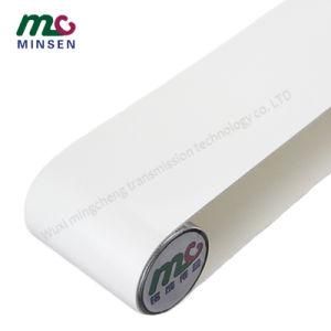 China White PVC PU Food Conveyor Belt Manufacturer