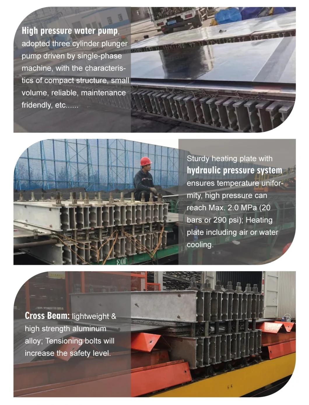Hydraulic Conveyor Belt Vulcanizer Joint and Repair Hot Vulcanizing Press