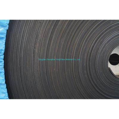 Black Rubber Conveyor Belt Reinforced for Long Distance Transportation