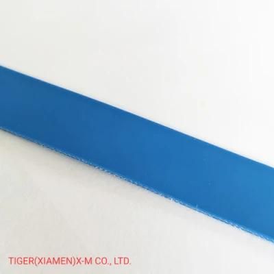 China High Quality Supplier Customized 1.5mm Blue PU Antibaterialoil Resistance, Foodgrade Confectionary Production Conveyor Belt