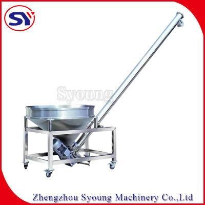 Granular Material Used Inclined Auger Screw Type Conveyor with Best Price