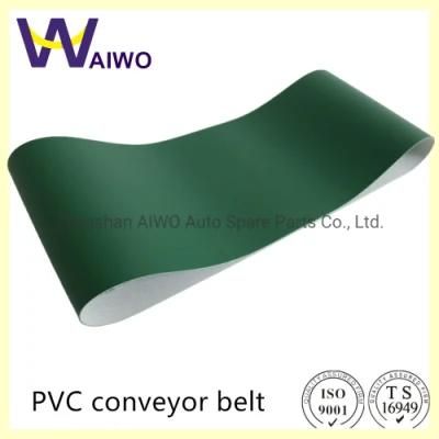 Aiwo Conveyor Belt PVC Flat Belt for Machinery, Food, Electronics, Textile Industry