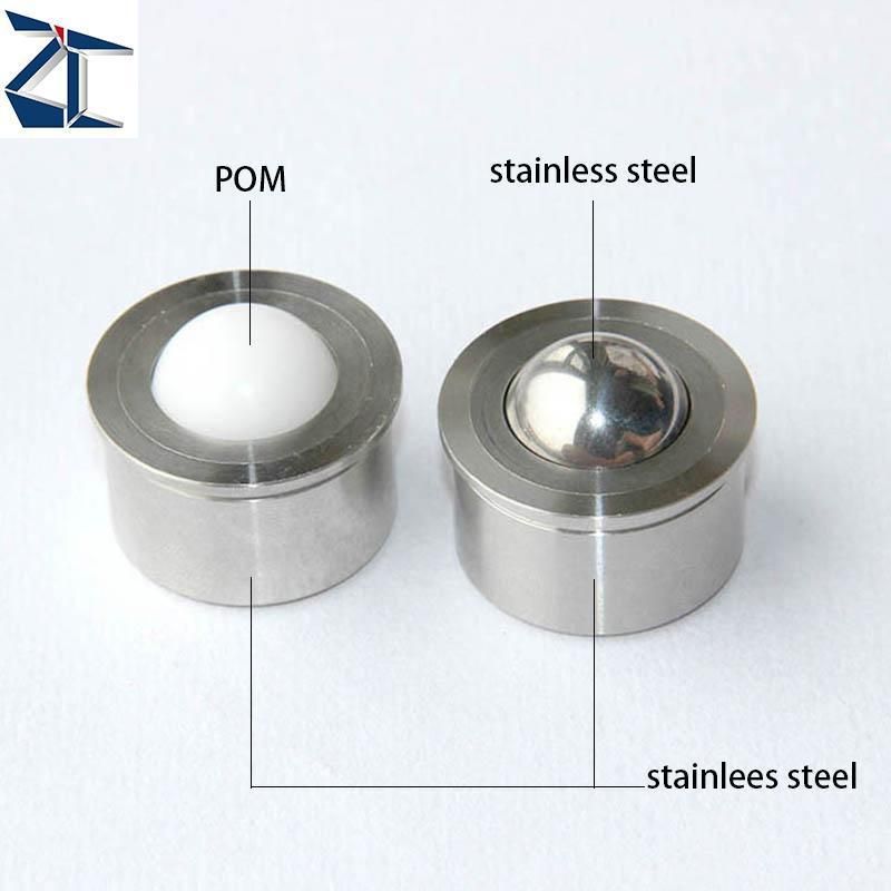 Zbchaj Diameter 7.5~30 Stainless Steel and POM Ball Transfer Unit