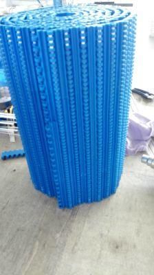 High Cost Performance High Quality 660 Ribbed Plastic Modular Mesh Belt Conveyor Belt