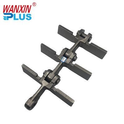 Forging Wanxin/Customized Plywood Box Forged P2-80-290 Pintle Chain with ISO Approved