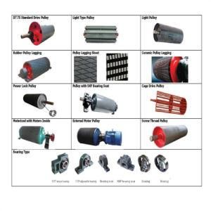 Motorized and Conventional Conveyor Belt Pulleys