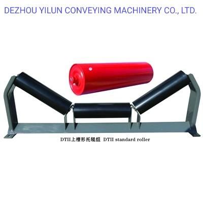 Top Quality Conveyor Roller Steel Rubber Idler for Conveyor System