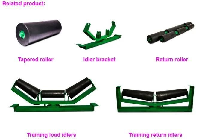 Jsi Top Quality Rubber Lagging Conveyor Rollers Rubberized Motor Drum
