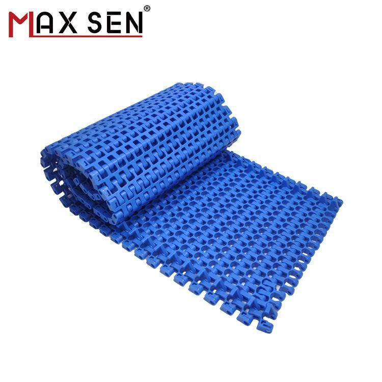 Hot Material POM/PP Flat Modular Plastic Belt for Conveyor