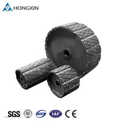 High Temperature Resistant Conveyor System Safety Belt Material Lagging Pulley Slide Pulley Lagging Weldable Slide Pulley Rubber