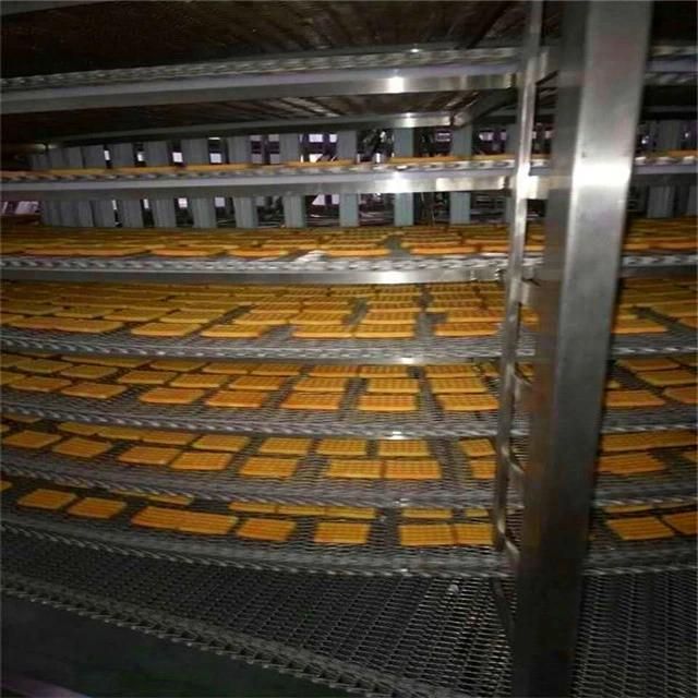Factory Food Conveyor Line Belt Conveyor for Pizza Hamburger/Toast/Bakery