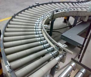 Drum Conveyor Turning Machine, Manufacturers Customized Stainless Steel No Power Drum Turning Conveyor