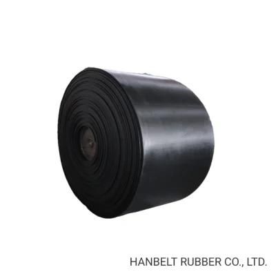 Flame Resistant Ep Conveyor Belts Reinforced with Polyester Canvas