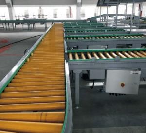 Double Chain Adjustable Accumulation Roller Stacking Conveyor