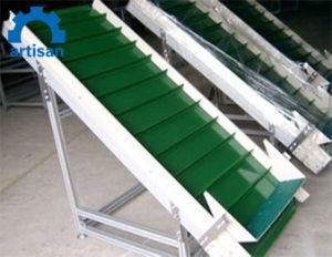 DJ Type Large Angle Vertical Sidewall Hopper Belt Conveyor for Coal Aggregate