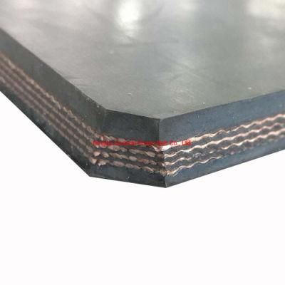 Fire Resistant Rubber Conveyor Belt for Sinter Ore Hot Coke Cement Metallurgy