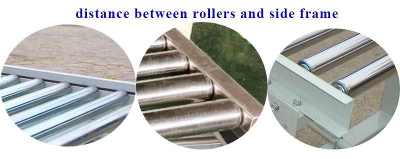 Horizontal Double Layers Roller Conveyor Line for Bag Parcel Luggage Transmission