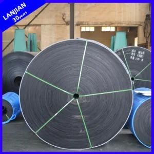 Black Endless Industrial Nylon Transmission Flat Rubber Belt