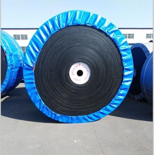 Big Angle Inclination Rubber Sidewall Conveyor Belt for Power Plant